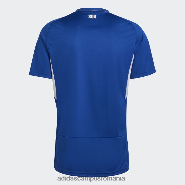 adidas campus romania tricou de acasă albastru regal fc schalke 04 22/23 bărbați albastru regal/alb J266N214200
