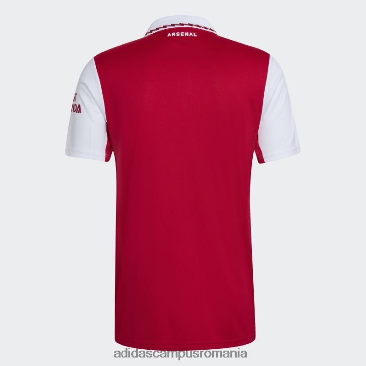 adidas campus romania tricou de acasă stacojiu arsenal 22/23 adidas bărbați stacojiu/alb J266N213077