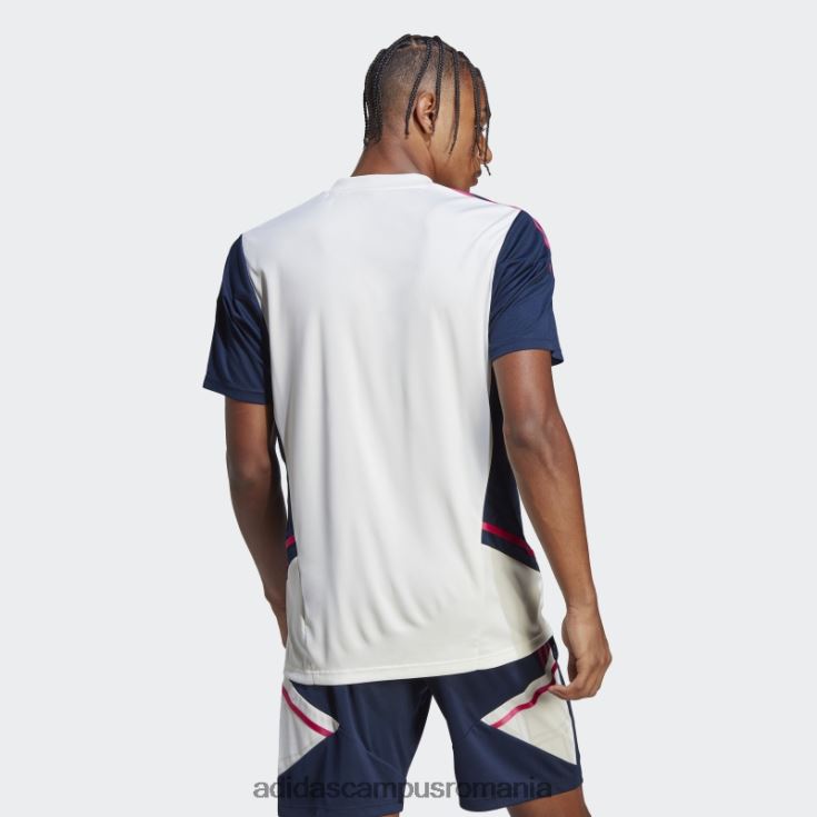 adidas campus romania tricou de antrenament alb arsenal condivo 22 bărbați alb/marinier J266N21096