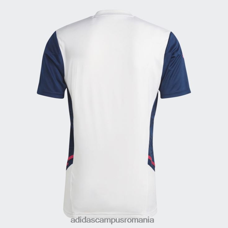 adidas campus romania tricou de antrenament alb arsenal condivo 22 bărbați alb/marinier J266N21096