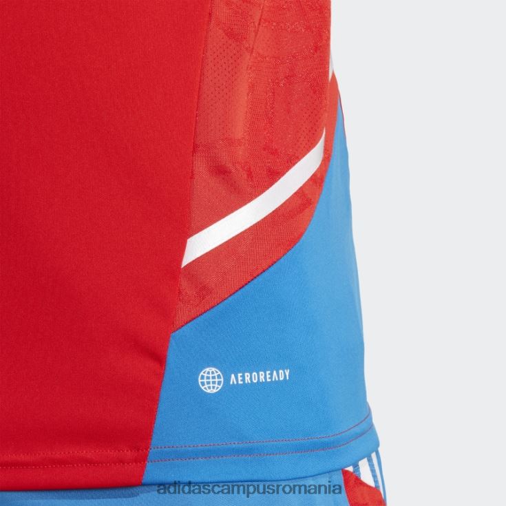 adidas campus romania tricou de antrenament fc bayern condivo 22 roșu bărbați roșu/regal J266N25809