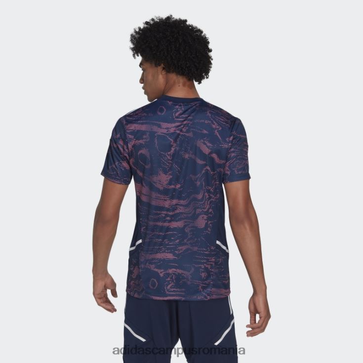 adidas campus romania tricou de antrenament juventus condivo 22 ton roz bărbați ton trandafir/indigo noapte J266N214374