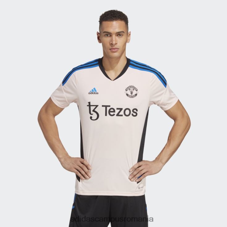 adidas campus romania tricou de antrenament manchester united condivo 22 roz gheață bărbați roz ca gheață J266N25816