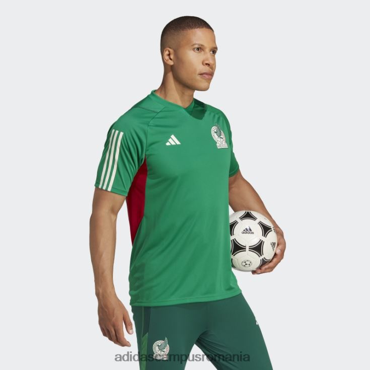 adidas campus romania tricou de antrenament mexic tiro 23 verde bărbați verde J266N27255