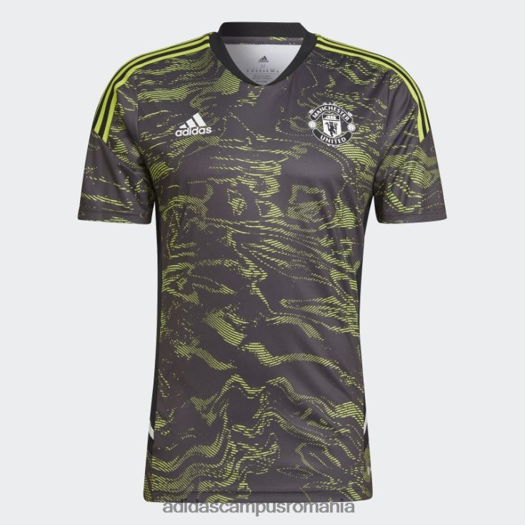 adidas campus romania tricou de antrenament slime manchester united condivo 22 bărbați slime/negru J266N213690