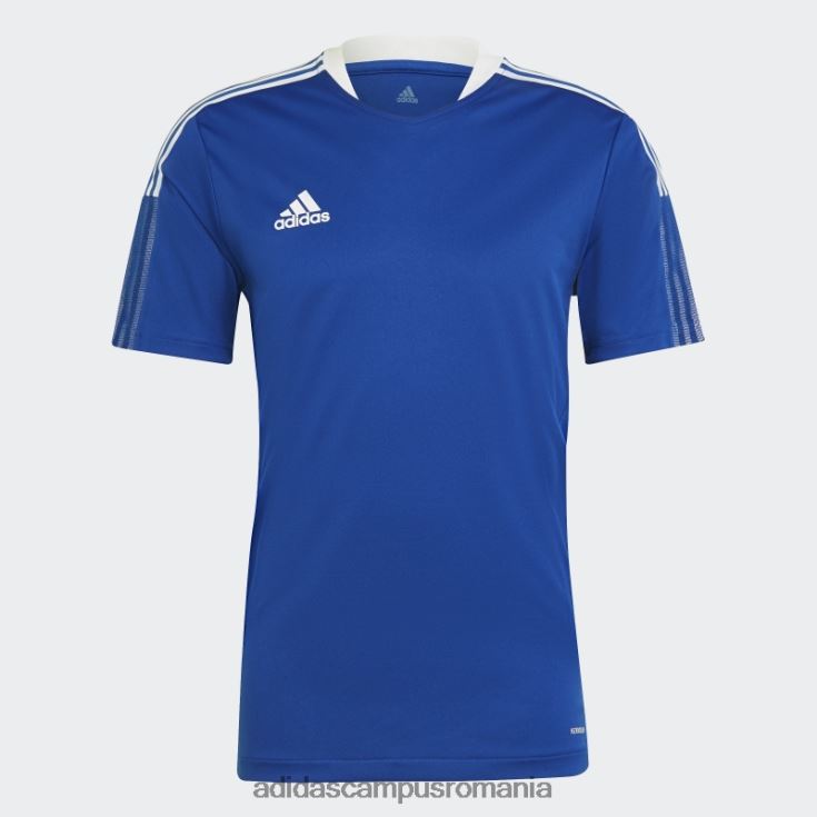 adidas campus romania tricou de antrenament tiro 21 albastru regal bărbați albastru regal J266N25494