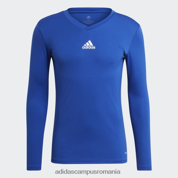 adidas campus romania tricou de bază al echipei albastru regal bărbați albastru regal J266N26712
