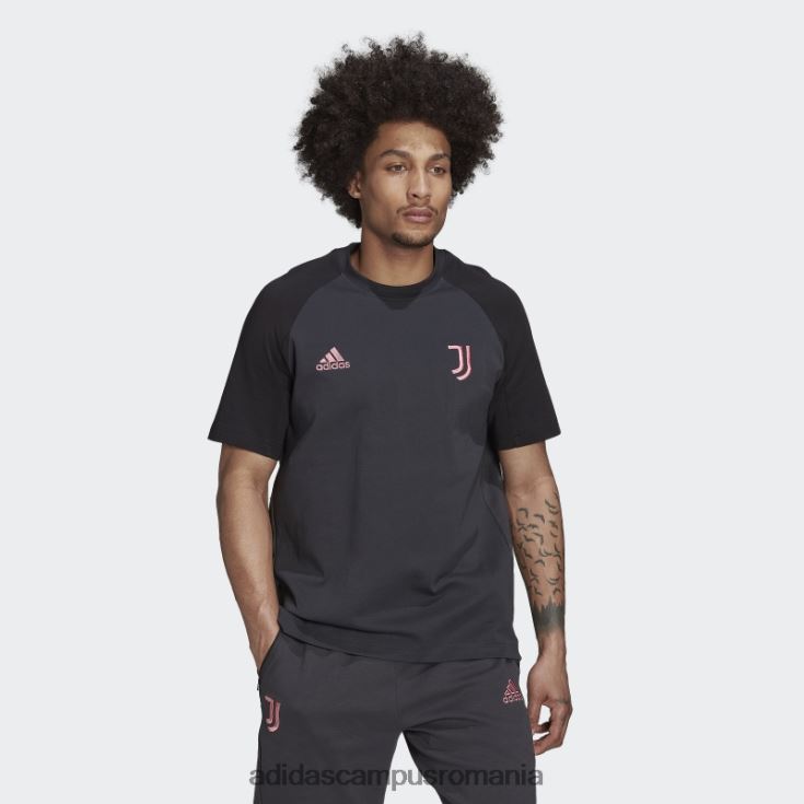 adidas campus romania tricou de călătorie juventus carbon adidas bărbați carbon/negru J266N214292