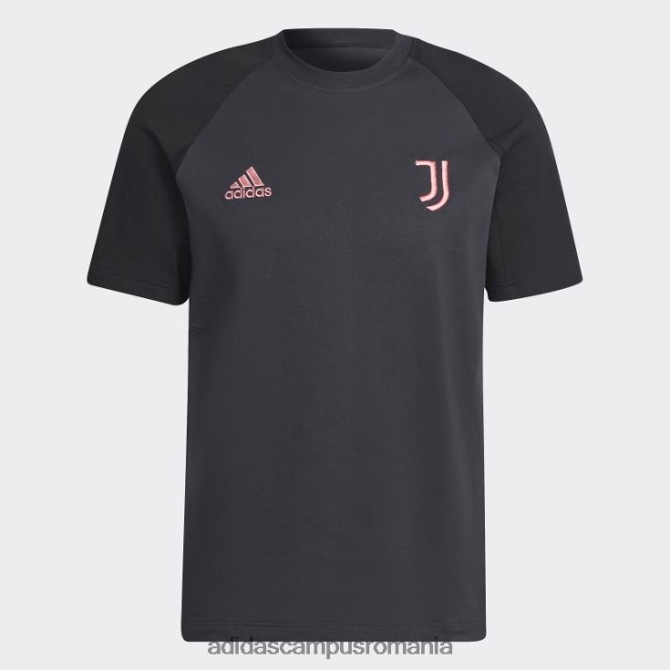 adidas campus romania tricou de călătorie juventus carbon adidas bărbați carbon/negru J266N214292