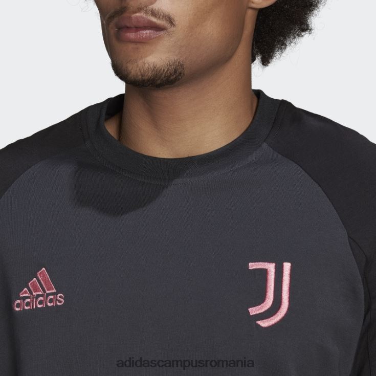 adidas campus romania tricou de călătorie juventus carbon adidas bărbați carbon/negru J266N214292