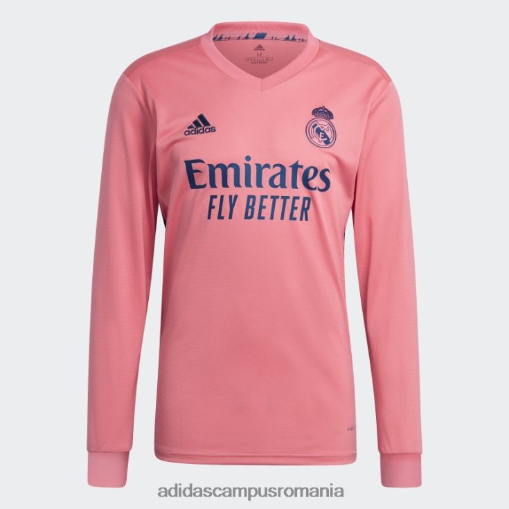 adidas campus romania tricou de deplasare cu mânecă lungă real madrid 20/21 roz de primăvară adidas bărbați roz de primăvară J266N215084