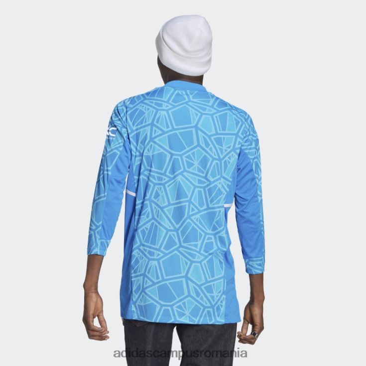 adidas campus romania tricou de portar de acasă, de la blue rush, Manchester United 22/23 bărbați papură albastră J266N213456