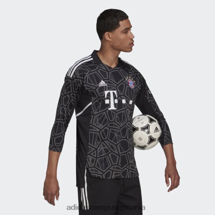 adidas campus romania tricou de portar fc bayern 22/23 negru adidas bărbați negru/gri închis J266N214310
