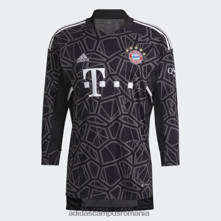 adidas campus romania tricou de portar fc bayern 22/23 negru adidas bărbați negru/gri închis J266N214310