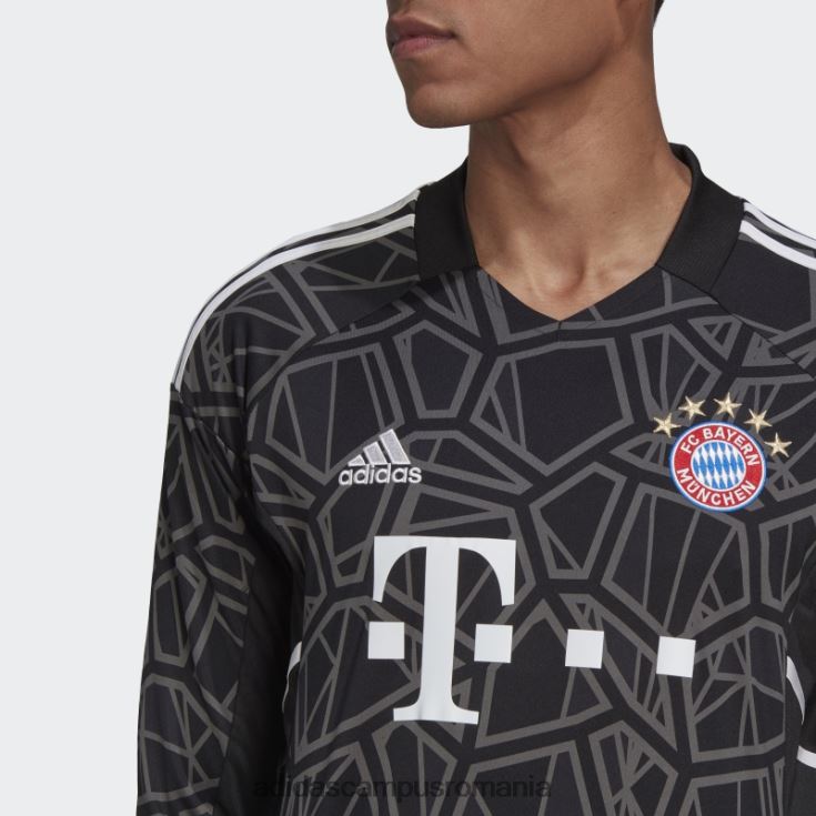 adidas campus romania tricou de portar fc bayern 22/23 negru adidas bărbați negru/gri închis J266N214310