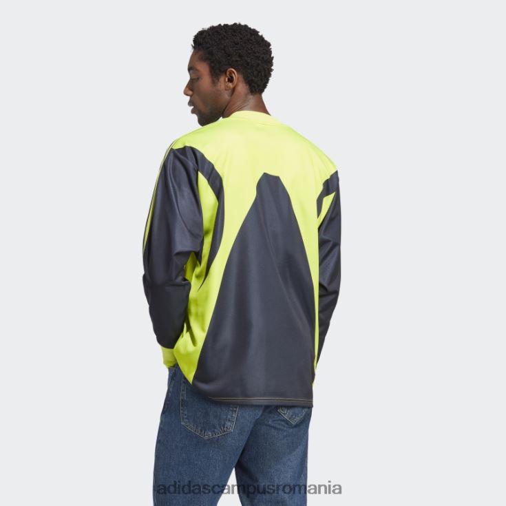 adidas campus romania tricou de portar icoana real madrid bleumarin de noapte bărbați bleumarin de noapte/galben sol J266N25740