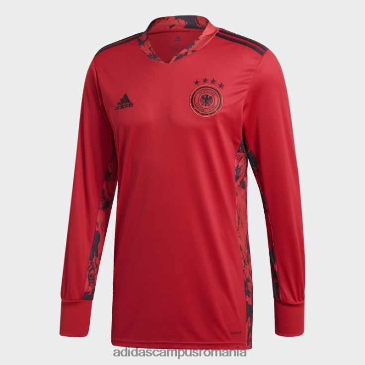adidas campus romania tricou de portar, roșu glorie, germania acasă, adidas bărbați roșu glorie J266N215003