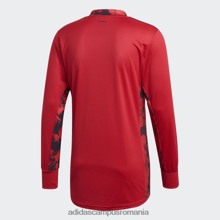 adidas campus romania tricou de portar, roșu glorie, germania acasă, adidas bărbați roșu glorie J266N215003