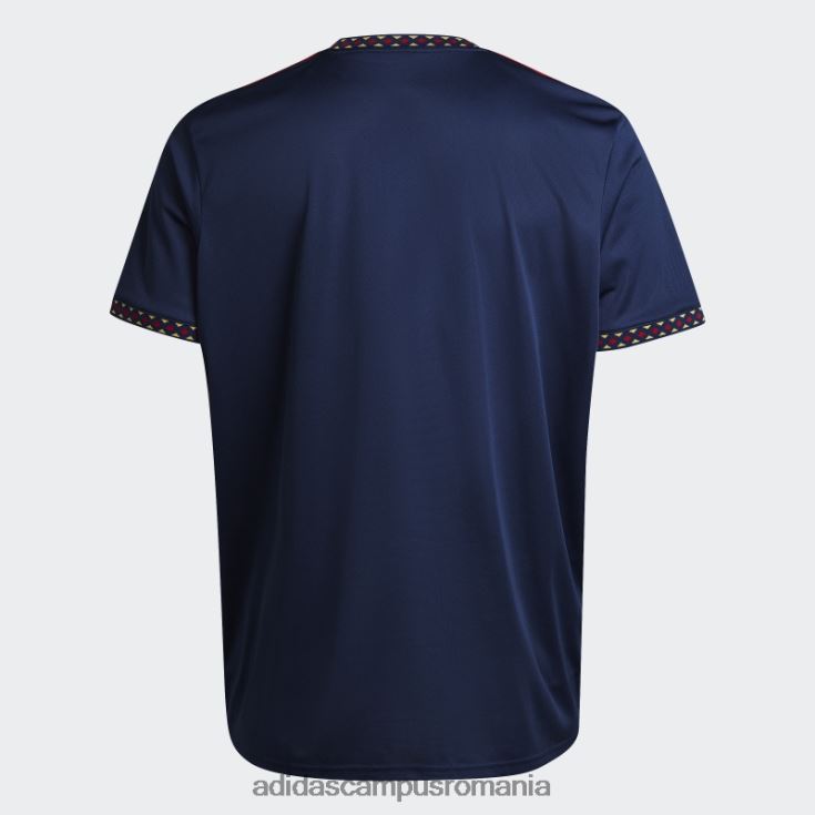 adidas campus romania tricou deplasare ajax amsterdam 22/23 bleumarin bărbați albastru marin J266N21064