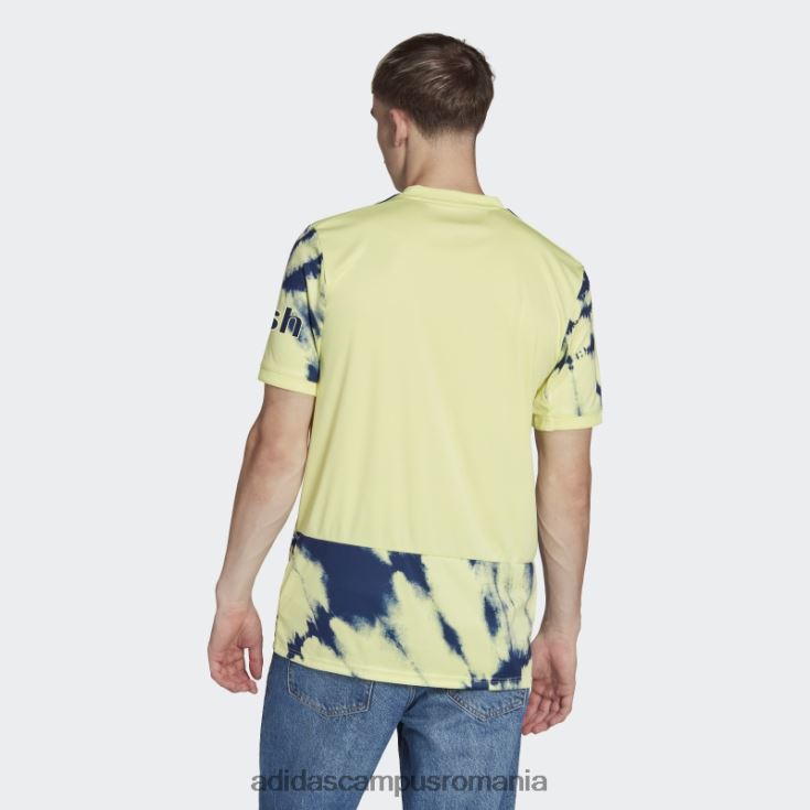 adidas campus romania tricou deplasare galben violet leeds united fc 22/23 bărbați galben violet J266N213499