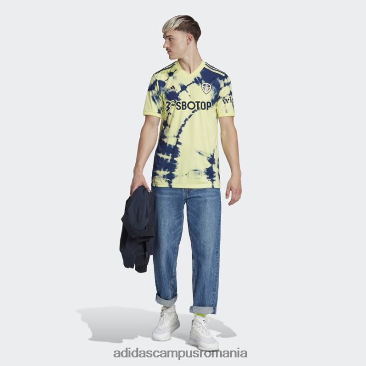 adidas campus romania tricou deplasare galben violet leeds united fc 22/23 bărbați galben violet J266N213499