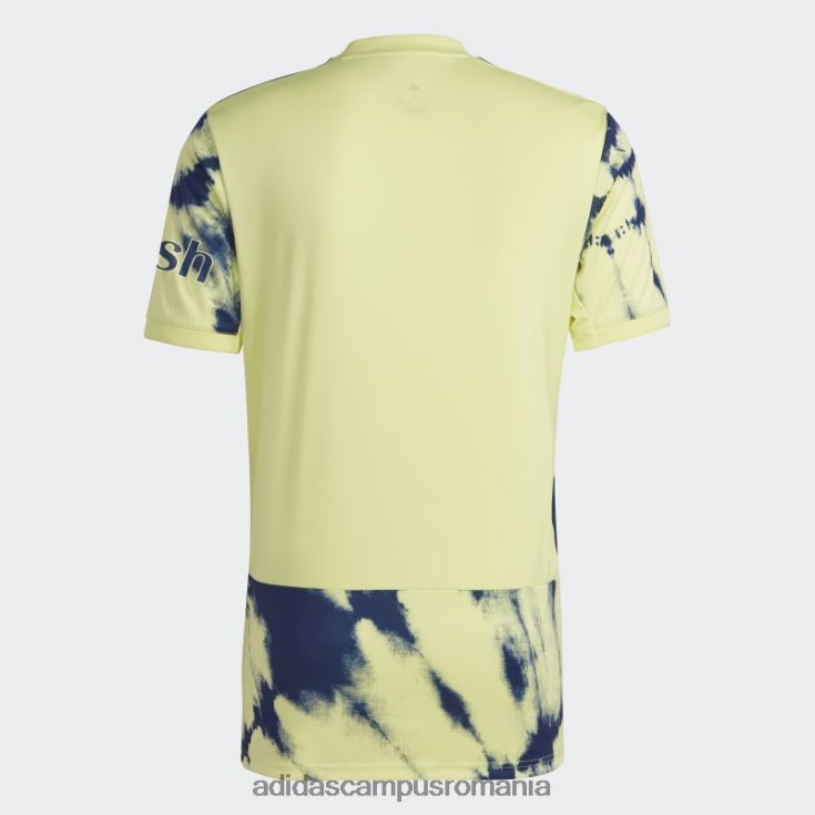 adidas campus romania tricou deplasare galben violet leeds united fc 22/23 bărbați galben violet J266N213499