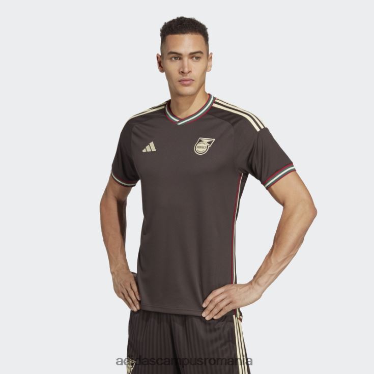 adidas campus romania tricou deplasare jamaica 23 maro noapte bărbați maro noapte J266N26313