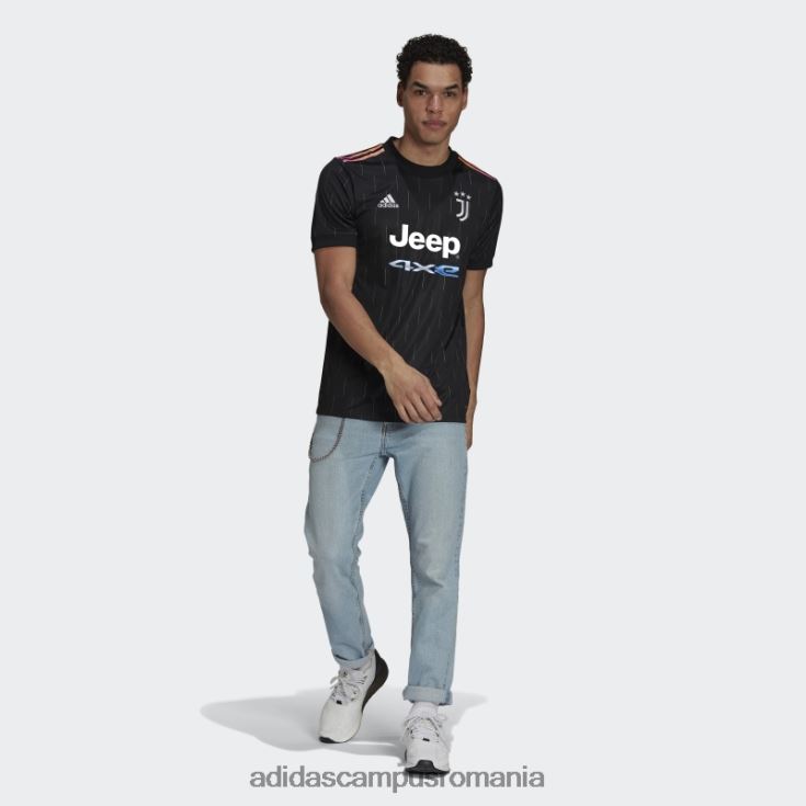 adidas campus romania tricou deplasare juventus 21/22 negru adidas bărbați negru J266N215042