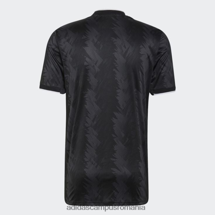 adidas campus romania tricou deplasare juventus 22/23 negru bărbați negru/alb/carbon J266N23674