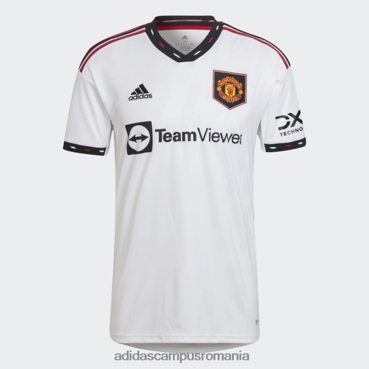 adidas campus romania tricou deplasare manchester united 22/23 alb adidas bărbați alb J266N213098