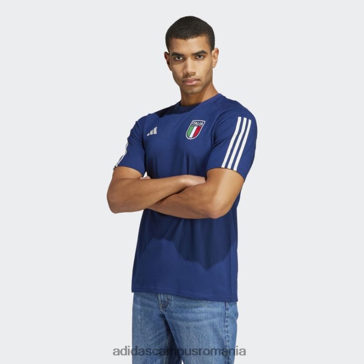adidas campus romania tricou din bumbac albastru închis italia tiro 23 adidas bărbați albastru inchis J266N213587