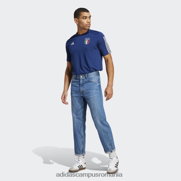adidas campus romania tricou din bumbac albastru închis italia tiro 23 adidas bărbați albastru inchis J266N213587