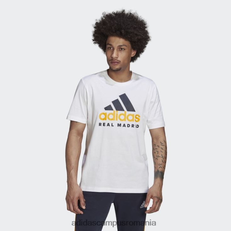 adidas campus romania tricou dna real madrid alb adidas bărbați alb J266N214388