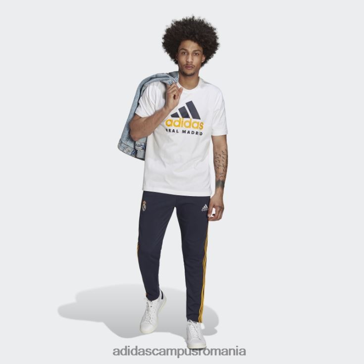 adidas campus romania tricou dna real madrid alb adidas bărbați alb J266N214388
