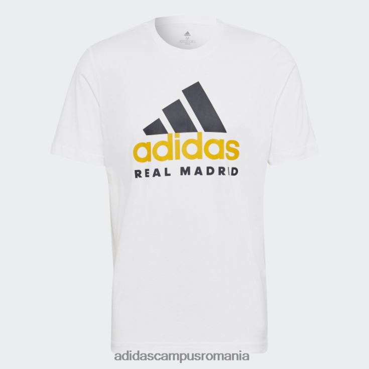 adidas campus romania tricou dna real madrid alb adidas bărbați alb J266N214388