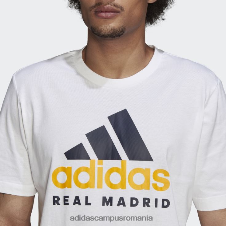 adidas campus romania tricou dna real madrid alb adidas bărbați alb J266N214388