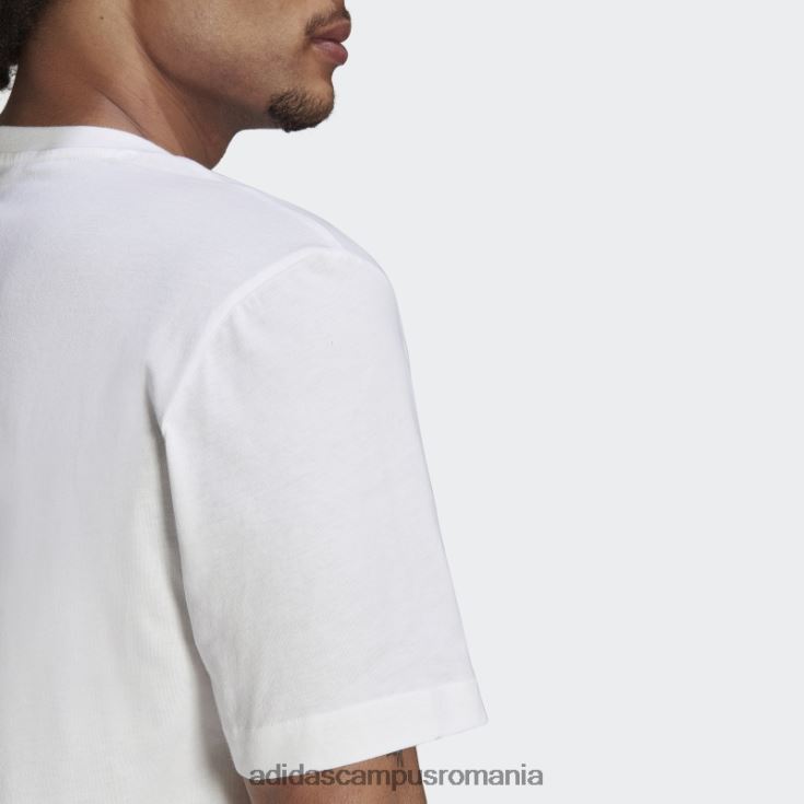 adidas campus romania tricou dna real madrid alb adidas bărbați alb J266N214388