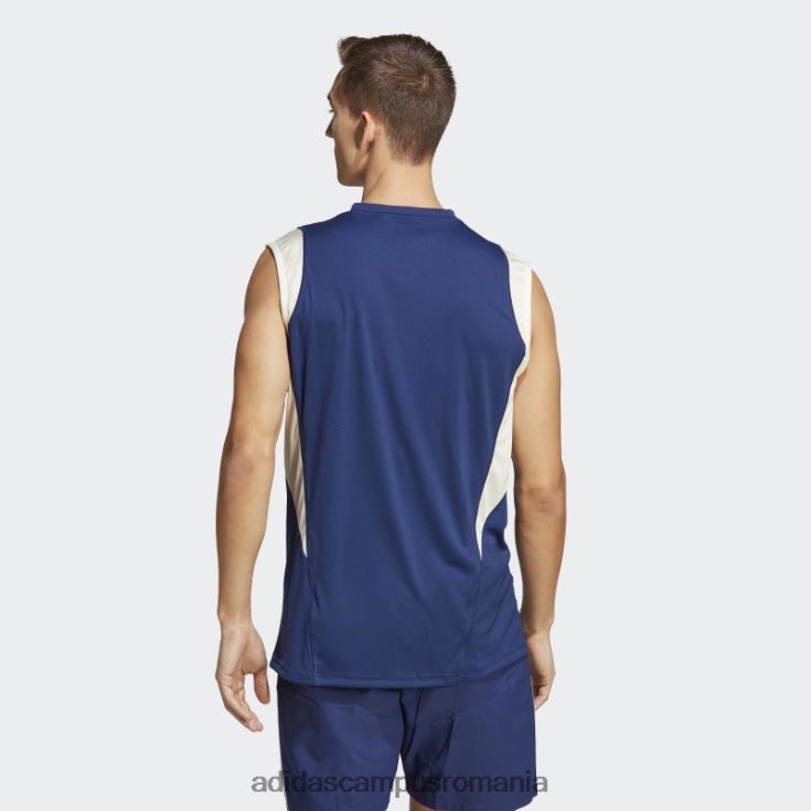 adidas campus romania tricou fără mâneci tiro 23 albastru închis italia bărbați albastru inchis J266N214219