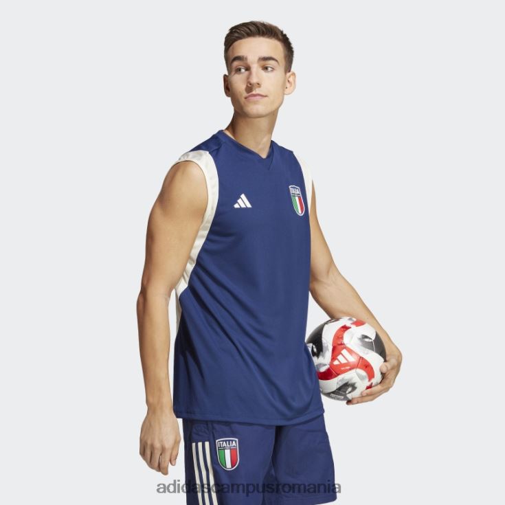 adidas campus romania tricou fără mâneci tiro 23 albastru închis italia bărbați albastru inchis J266N214219