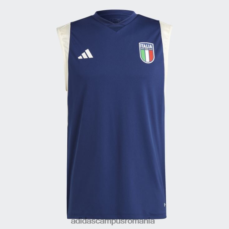 adidas campus romania tricou fără mâneci tiro 23 albastru închis italia bărbați albastru inchis J266N214219