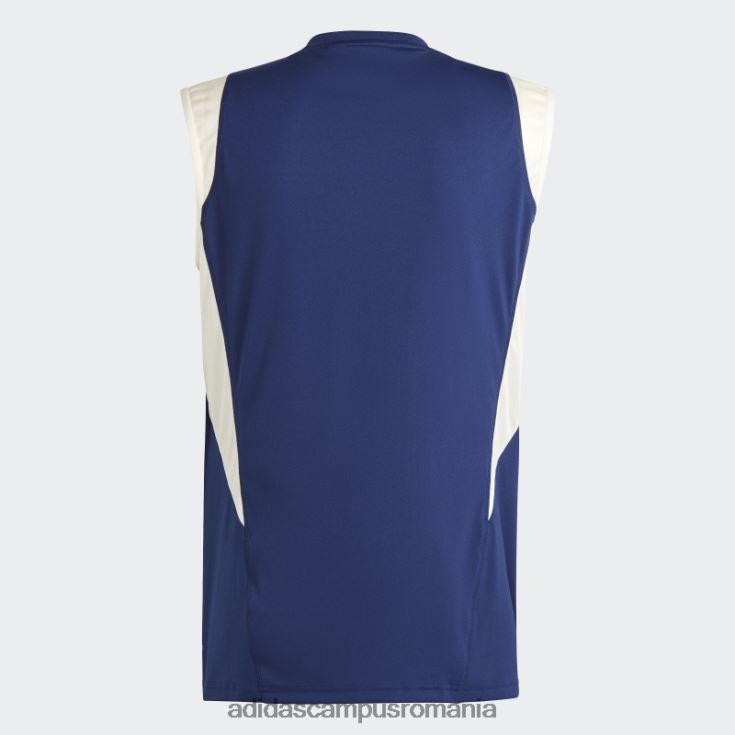 adidas campus romania tricou fără mâneci tiro 23 albastru închis italia bărbați albastru inchis J266N214219