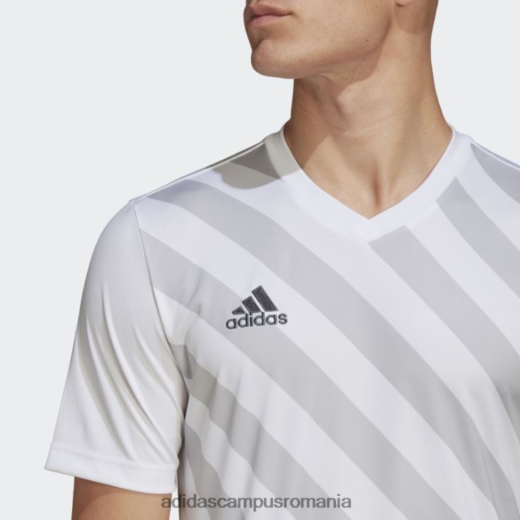 adidas campus romania tricou grafic alb entrada 22 bărbați alb/gri deschis J266N214273