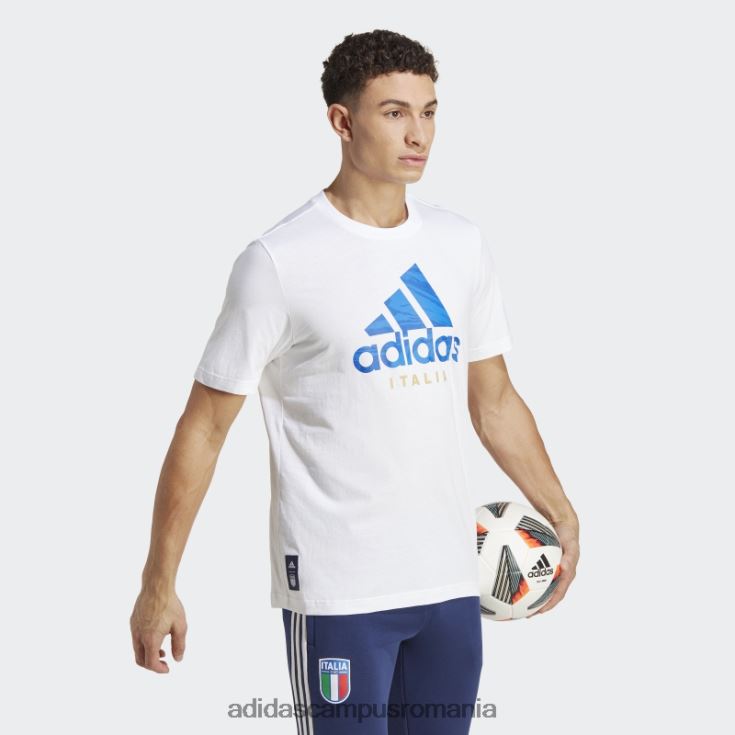 adidas campus romania tricou grafic italia alb adidas bărbați alb J266N26228