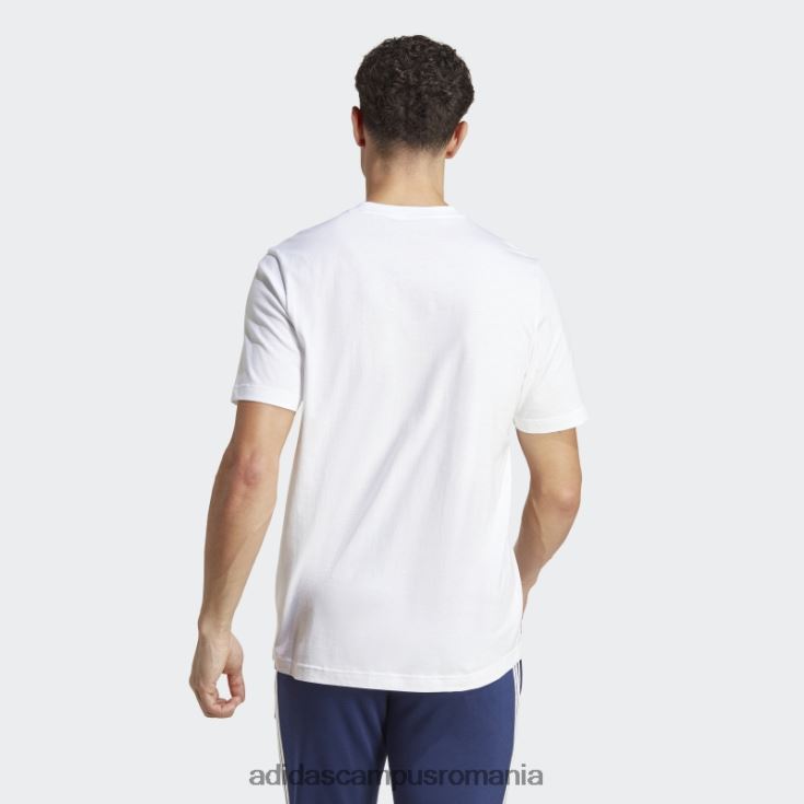 adidas campus romania tricou grafic italia alb bărbați alb J266N215230