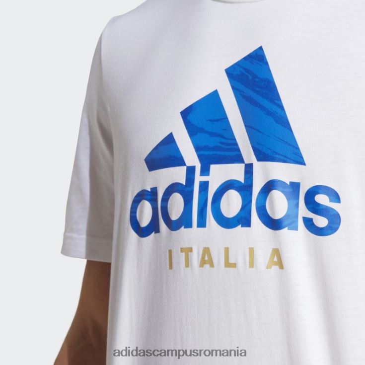adidas campus romania tricou grafic italia alb bărbați alb J266N215230