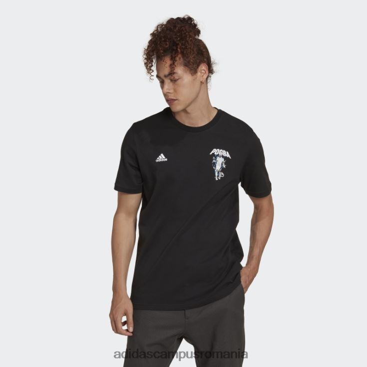 adidas campus romania tricou grafic pogba football icon negru adidas bărbați negru J266N26966