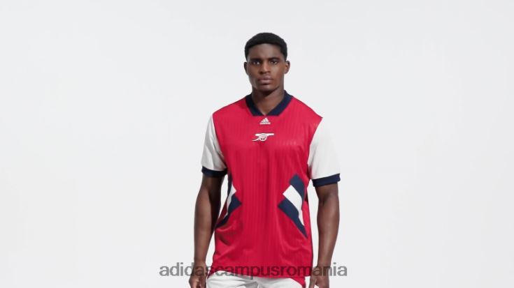 adidas campus romania tricou icoană arsenal stacojiu adidas bărbați stacojiu J266N26003
