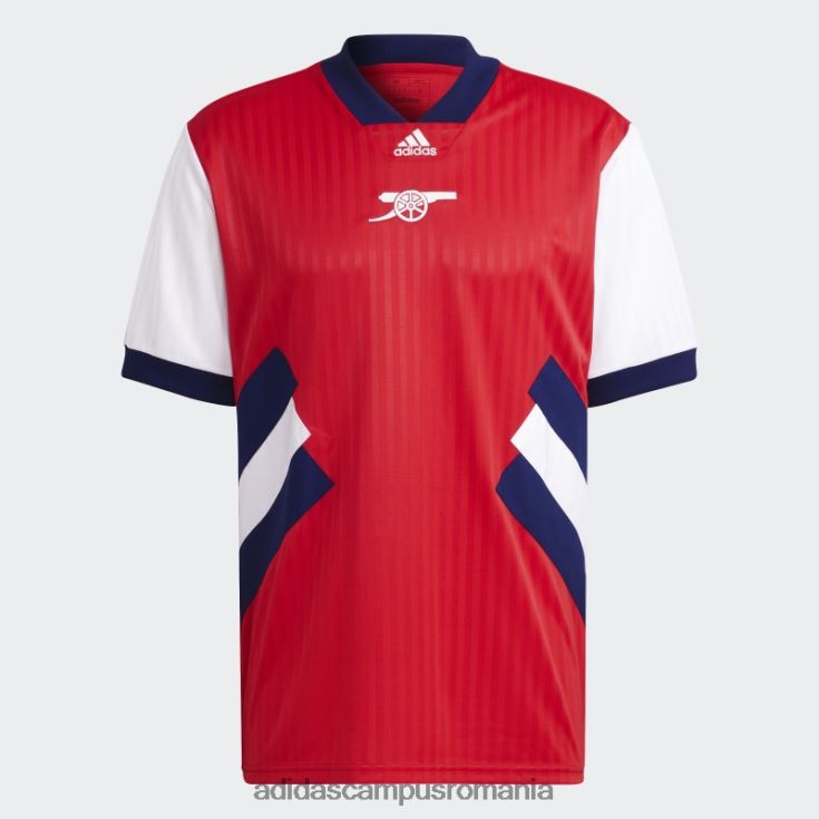 adidas campus romania tricou icoană arsenal stacojiu adidas bărbați stacojiu J266N26003