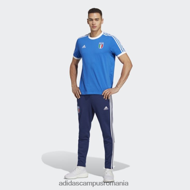 adidas campus romania tricou italia 3 dungi albastru adidas bărbați albastru J266N25502