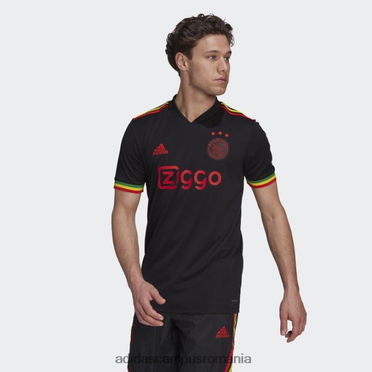 adidas campus romania tricou negru ajax amsterdam 21/22 adidas bărbați negru J266N21701